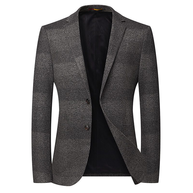 Herre Blazer Sportsfrakke Casual Lapel To Knapper Stor Størrelse